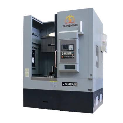 VTC 80 Vertical Lathe Machine Withdiandong Turret
