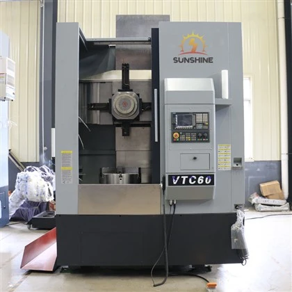 Κάθετος τόρνος VTC60 CNC, Επεξεργασία δίσκου υψηλής απόδοσης, Ειδικός τόρνος για τροχούς αυτοκινήτου
