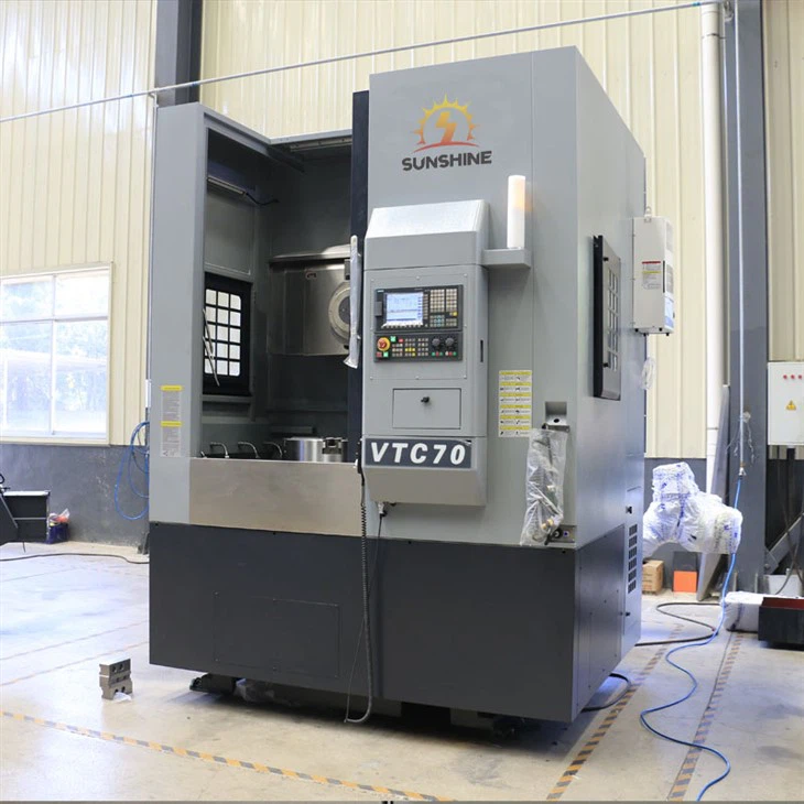 Small Vertical CNC Lathe