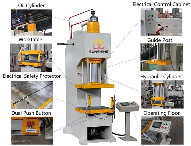 Y41 Single Column Hydraulic Press with PLC